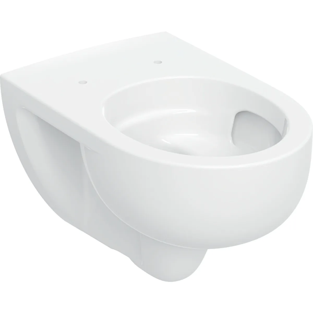Wisząca miska WC Geberit Selnova, lejowa, TurboFlush z deską wolnoopadającą